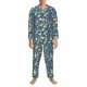 thumbnail image 3 of Balery Underwater Creature Pijama para Hombre de Dos Piezas con Manga Larga, Conjunto de Dormir y Descanso Suave con Bolsillos-Medium, 3 of 7
