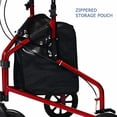 thumbnail image 5 of Lumex 3 Wheel Cruiser: Andador ligero y angosto de tres ruedas para personas mayores y espacios reducidos, 5 of 5