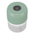 thumbnail image 3 of Picadora de ajo eléctrica, picadora de cebolla, procesador de alimentos portátil, carga USB para verduras, pimienta, comida para bebés, condimentos, 250 ml, verde, 3 of 14