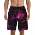 thumbnail image 1 of Bathing Suit Colorful Space Board Shorts Summer Fantasy Planets Stylish Board Short Pants Man DIY Running Fast Dry Beach Trunks, 1 of 5
