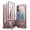 Pink, variant on Dexnor Magnetic Case for Samsung Galaxy S24 Plus Case with Kickstand & 2 Front Frames & Built-in Screen Protector, Compatible with Magsafe, Bumper Rugged Shockproof Full-Body Protective Cover,Black