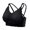 Black, variant on Xijirk Women Wireless Bra with Front Closure Lace Adjustable Straps Soft Stretch for Daily Casual Loungewear,Beige,L