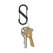 Nite Ize S-Biner Dual Carabiner #2 - 3 Pack - Stainless Steel and Black
