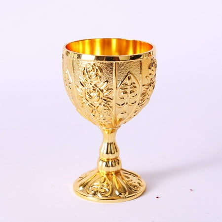 

30ML Retro Creative Small Beverage Wine Cup Gold European Style Home Bar
