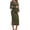 Army Green, variant on Women's Maternity Dresses Long Sleeve Sweater Dress Winter Pregnancy Clothes