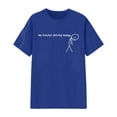 thumbnail image 1 of T-Shirt Unisexe à Manches Courtes avec Imprimé Graphique, Col Rond, pour le Confort Quotidien et un Style Décontracté avec Design Doux et Polyvalent, 1 of 3