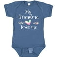 thumbnail image 3 of Inktastic My Grandma Loves Me Heart Grandchild Boys or Girls Baby Bodysuit, 3 of 5