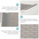 thumbnail image 4 of 1 Pc Drain Tray Plastic Dish Drainer Dryer Tray Water Filter Tray Cup Drain Tray, 4 of 4