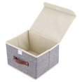 thumbnail image 4 of Clothing Storage Box, Clothes Organizer Box, Breathable Sturdy Damp Mite Proof Durable Fabric For Home, 4 of 8