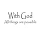 thumbnail image 1 of Self Adhesive Decorative Sticker DIY God Words Mural Art Great For Homeowners Decorators 57x22x0.1cm 1Set, 1 of 2