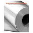 thumbnail image 4 of Double Reflective Insulation Roll - 48in x 125ft, 0.15mm Aluminum Foil Radiant Barrier - Thermal Heat Shield for Roof, Window, Garage Insulation, 4 of 8