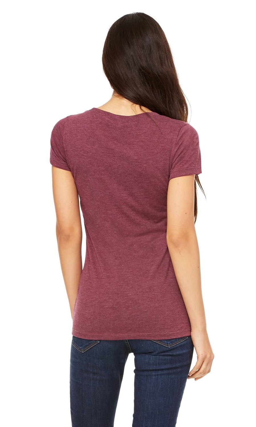 Women's Triblend Crewneck Short Sleeve T-Shirt