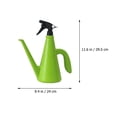 thumbnail image 3 of MultiFunction Plastic Watering Can for Gardening Durable Lightweight Practical Green 1L, 3 of 8