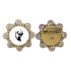 thumbnail image 1 of Panda simple Broche de flores, regalo de joyería para mujeres y niñas Unbranded M, 1 of 3