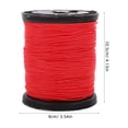 thumbnail image 3 of MOVTOTOP Durable Nylon String for Hanging Items Red Construction Line Easy to Use and Cut to Desired Length, 3 of 8