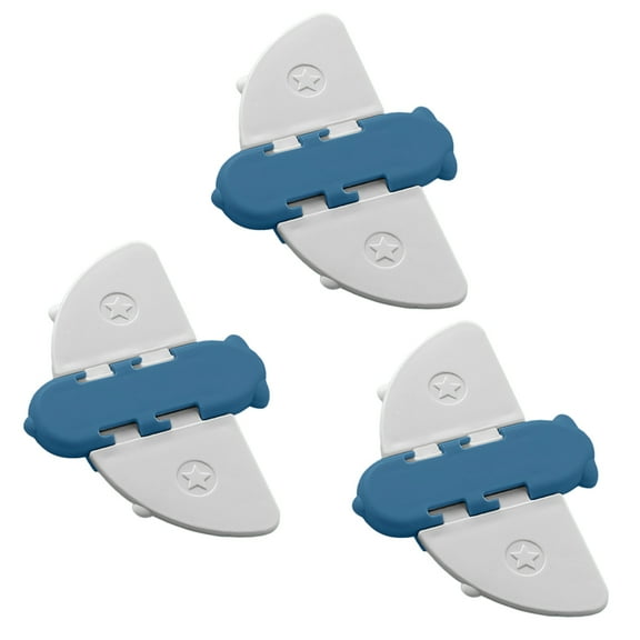 LOLIPPYY 3-Pack Sliding Glass Door Security Locks, and Easy to Install, Ideal for Family Safety and Home