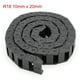 thumbnail image 4 of Portador De Alambre De 1M De Longitud Para CNC De R18 10mm X 20mm  Cadena De Arrastre Del Cable De Plástico Negro, 4 of 7