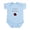 Sky Blue, variant on CafePress - Mommy's Little Meatball Infant Bodysuit - Baby Light Bodysuit, Size Newborn - 24 Months