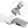 thumbnail image 2 of 8pcs (60cm To 200cm) Adjustable Fitted Sheet Bed Sheet Tensioner, Adjustable Tensioners, Fits All Beds And Mattresses, White, 2 of 5