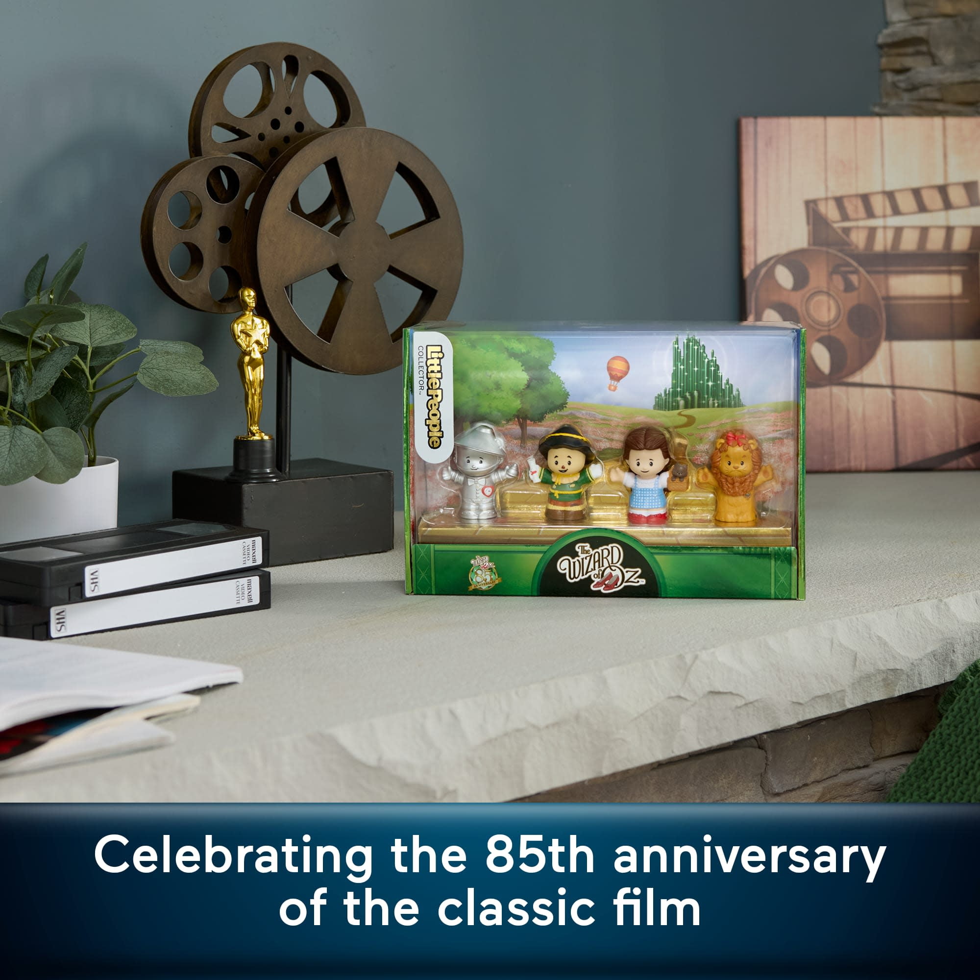 Little People Collector The Wizard of Oz Special Edition Set for Adults & Fans, 4 Figures