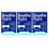 Breathe Right Clear Nasal Strips, Clear, Large, 30 Ct (3 Pack)