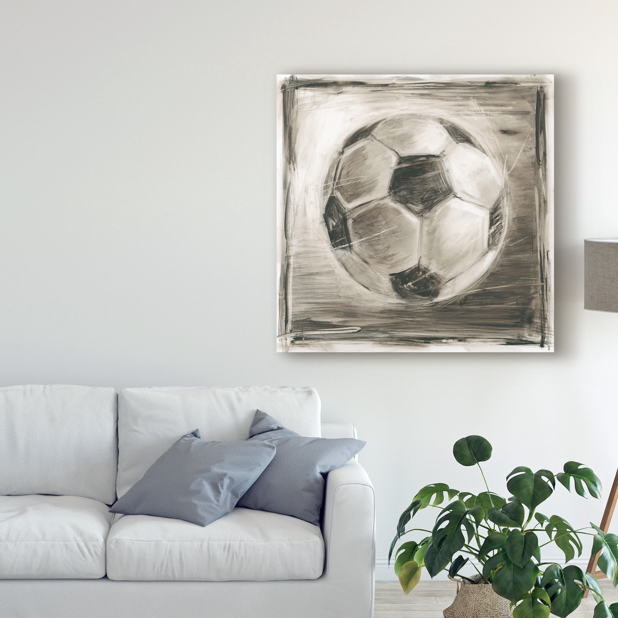 Ethan Harper 'Vintage Varsity Iv' Canvas Art