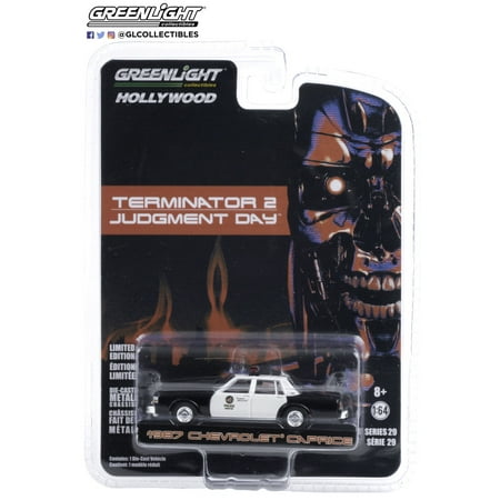 Greenlight 1:64 Hollywood Series 29 1987 Chevrolet Caprice Terminator 2