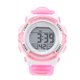 thumbnail image 3 of Reloj Cronógrafo Digital Niñas Estudiantes Eléctrico Impermeable Correa De PU Para Natación Deportes Con Alarma De Luz Nocturna Colorida Rosa, 3 of 10