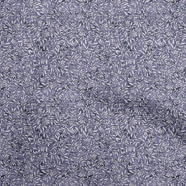 oneOone Georgette Viscose Violet Fabric Asian Block Sewing Craft Projects Fabric Prints By Yard 42 Inch Wide