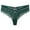 Green2, variant on Lmnyox Women's Lace Thongs Comfortable Seamless Bikini Briefs Breathable Hipster Underwear Fashion Panties