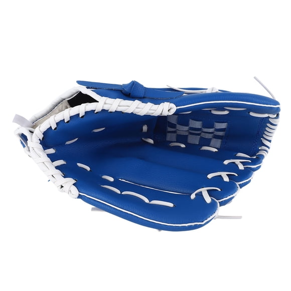 Softball Glove, 12.5 Inches Convenient Cleaning Blue Sport Baseball Glove for Outdoor Training