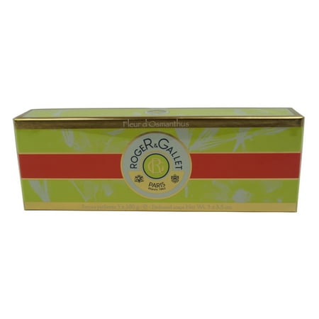 Roger & Gallet Fleur d'Osmanthus set of soaps 3 bars, 100 Gr