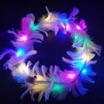 thumbnail image 4 of ToysYGift LED Feather Wreath Crown Headband Luminous Angel Feather Garland Feather Glitter Headdress Small Gift 1PCS, 4 of 5