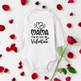 thumbnail image 3 of Gibobby Mamelucos para bebe niño Mono de manga larga con estampado de corazones y letras para niños y bebés, Día de San Valentín para niños y niñas pequeñas C(Blanco, 12-18 Meses), 3 of 5