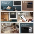 thumbnail image 2 of TCL 10,000 BTU Smart Window Air Conditioner (Black) - 3-in-1 AC, Fan & Dehumidifier, App, Voice, & Remote Control, Sleep & Eco Mode, Timer, Washable Filter, Cools up to 450 Sq ft - W10W92-B4, 2 of 20