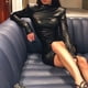 thumbnail image 3 of Vestido Amoldeado Al Cuerpo Vestido ajustado de mujer de manga larga plisado de noche PU Mini vestido Clubwear (Negro M) Ygjytge para Mujer Negro T L, 3 of 9