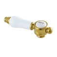 thumbnail image 4 of Kingston Brass KS1287BPL Bel-Air Double-Handle Wall-Mount Kitchen Faucet, Brushed Brass, 4 of 5