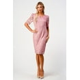 thumbnail image 1 of Robe Cocktail en Dentelle Grande Taille, 1 of 3