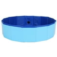 thumbnail image 2 of <p>Dog Swimming Pool, Collapsible Foldable Dog Bath Tub Thickened PVC Cloth  For Shower For Puppy</p>, 2 of 7