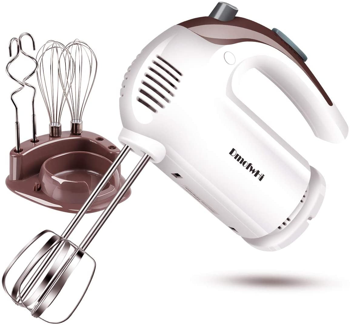 Dmofwhi 5 Speed Hand Mixer Electric 300w Ultra Power Kitchen Hand Mixers With 6 Stainless Steel Attachments Walmart Com Walmart Com