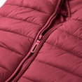 thumbnail image 5 of WRKEKC Mens Puffer Vest Solid Color Cotton Gilet with Zipper Pockets Sleeveless Casual Outerwear Fall Winter Lightweight for Men, 5 of 9