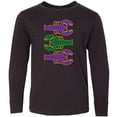 thumbnail image 3 of Inktastic Mardi Gras Celebration Funny Crawfish Long Sleeve Youth T-Shirt, 3 of 5