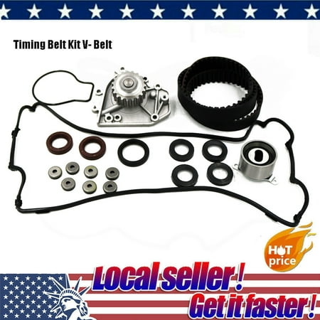 Outtop Timing Belt Water Pump Kit Valve Cover Gasket 3SFE 5SFE For 87-01 Toyota