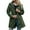 Army Green, variant on Pisexur Women's Rain Jacket Long Waterproof Raincoat with Hood Outdoor Lightweight Windbreaker Rain Jacket Waterproof for Outdoor Ski