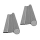 thumbnail image 3 of 2 topes de tiro para puerta, barrido de puerta, reducen el aire frío, ajustables, reducen el bloqueador de ruido, bloqueadores de tiro inferiores para Gris mayimx Topes de tiro de puerta, 3 of 9