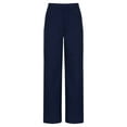 thumbnail image 1 of Jizyo Pantalon Uniforme Scolaire pour Garçons Taille Élastique Robe Formelle pour Mariage Fête Performance Bleu Marine 8, 1 of 5