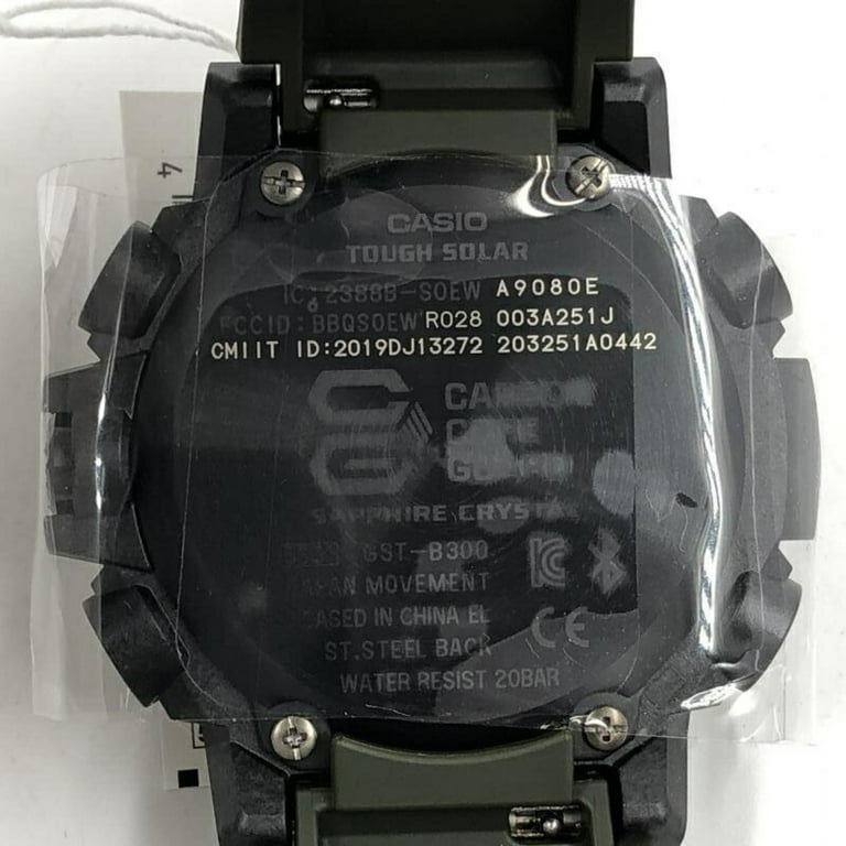 Pre-Owned Casio G-SHOCK Watch GST-B300XB-1A3JF Solar No Radio 