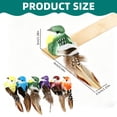 thumbnail image 2 of 12Pcs Artificial Bird Clip Ornaments, Mini Bird Figurine Clips, Decorative Branch Bird Clips, Fake Bird Craft Decorations, Clip On Bird Ornament Set for Floral Wreath Garden Wedding Home DIY Decor, 2 of 7
