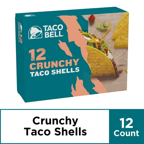 Taco Bell Crunchy Taco Shells, 12 ct 4.5 oz Box