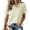 Beige #3, variant on Polo Shirts for Women Golf Button Collared Summer Short Sleeve Tops Lightweight Work Polo Shirt Womens Blouses